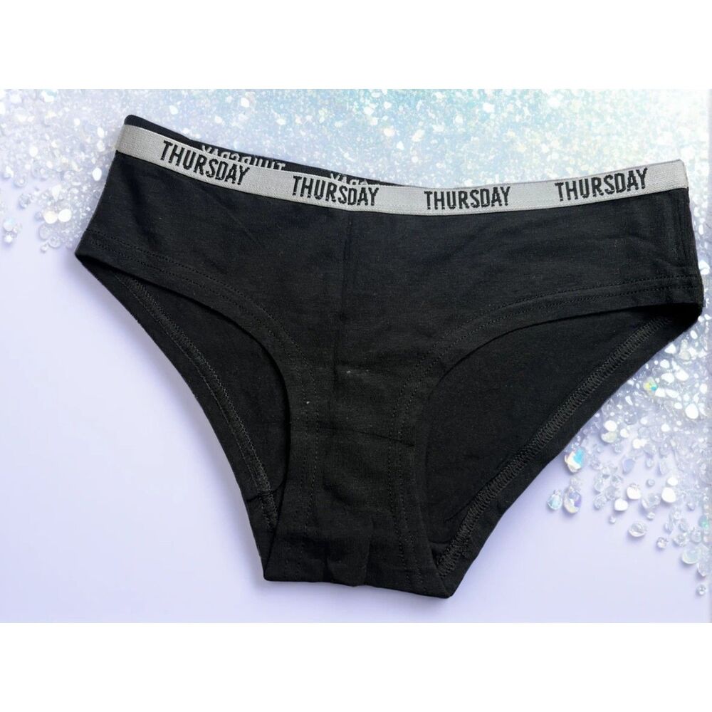 New Bikini Brief Thursday Black Small Panties Underwear NWOT